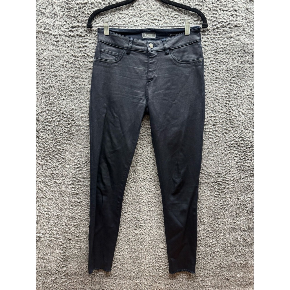 DL1961 Dark Washed Margaux Instasculpt Ankle Skinny‎ Jeans Womens Size 25